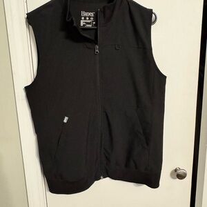 Hanes Women’s Black Scrub Vest